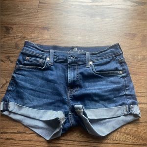 7 for All Mankind Jean Shorts, 26